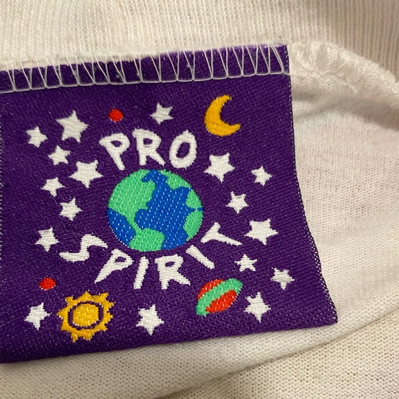 🔥🔥Pro spirit Womans xlarge crop top. Island graphic tshirt. Cut tags - Picture 5 of 5